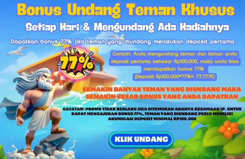 Bonus Undang Teman Khusus